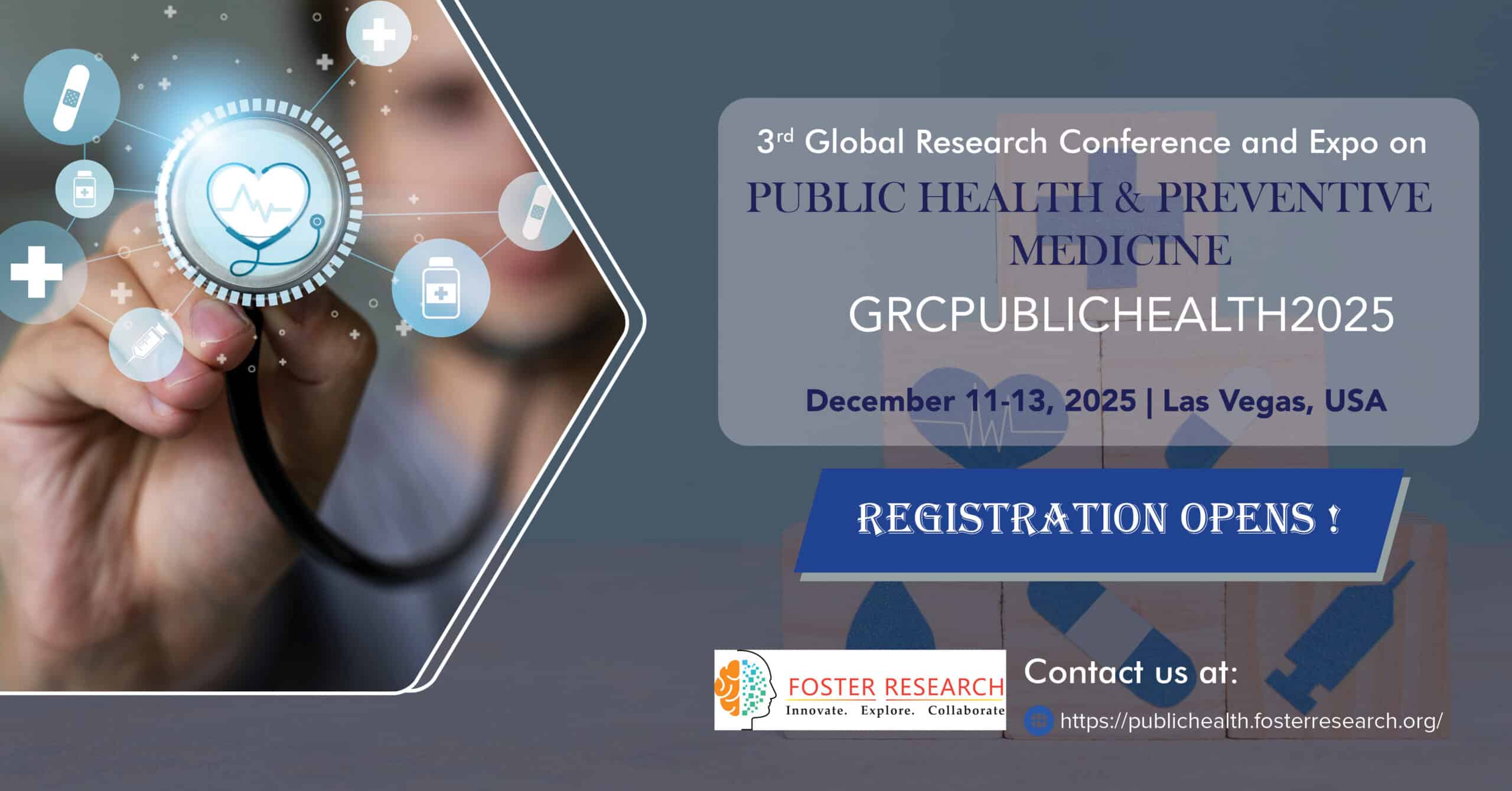 3rd Global Research Conference and Expo on Public Health and Preventive Medicine