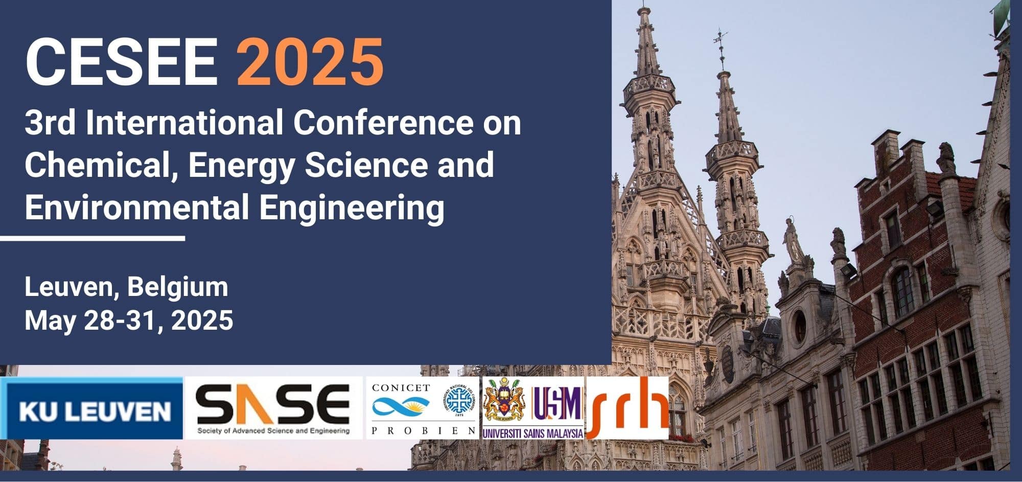 2025 3rd International Conference on Chemical, Energy Science and Environmental Engineering (CESEE 2025)