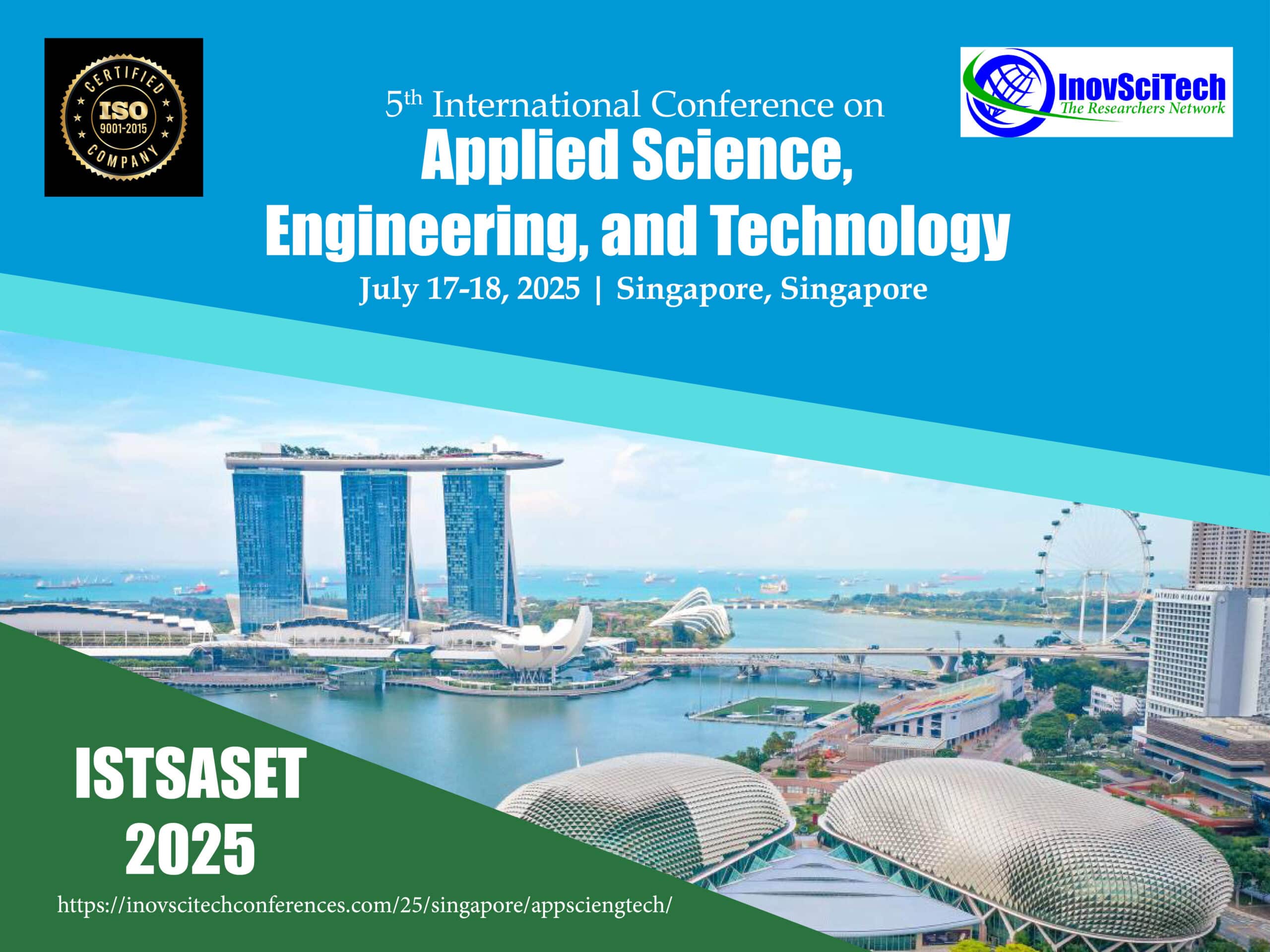 5th International Conference on Applied Science, Engineering and Technology