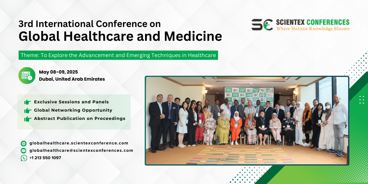 3rd International Conference on Global Healthcare and Medicine