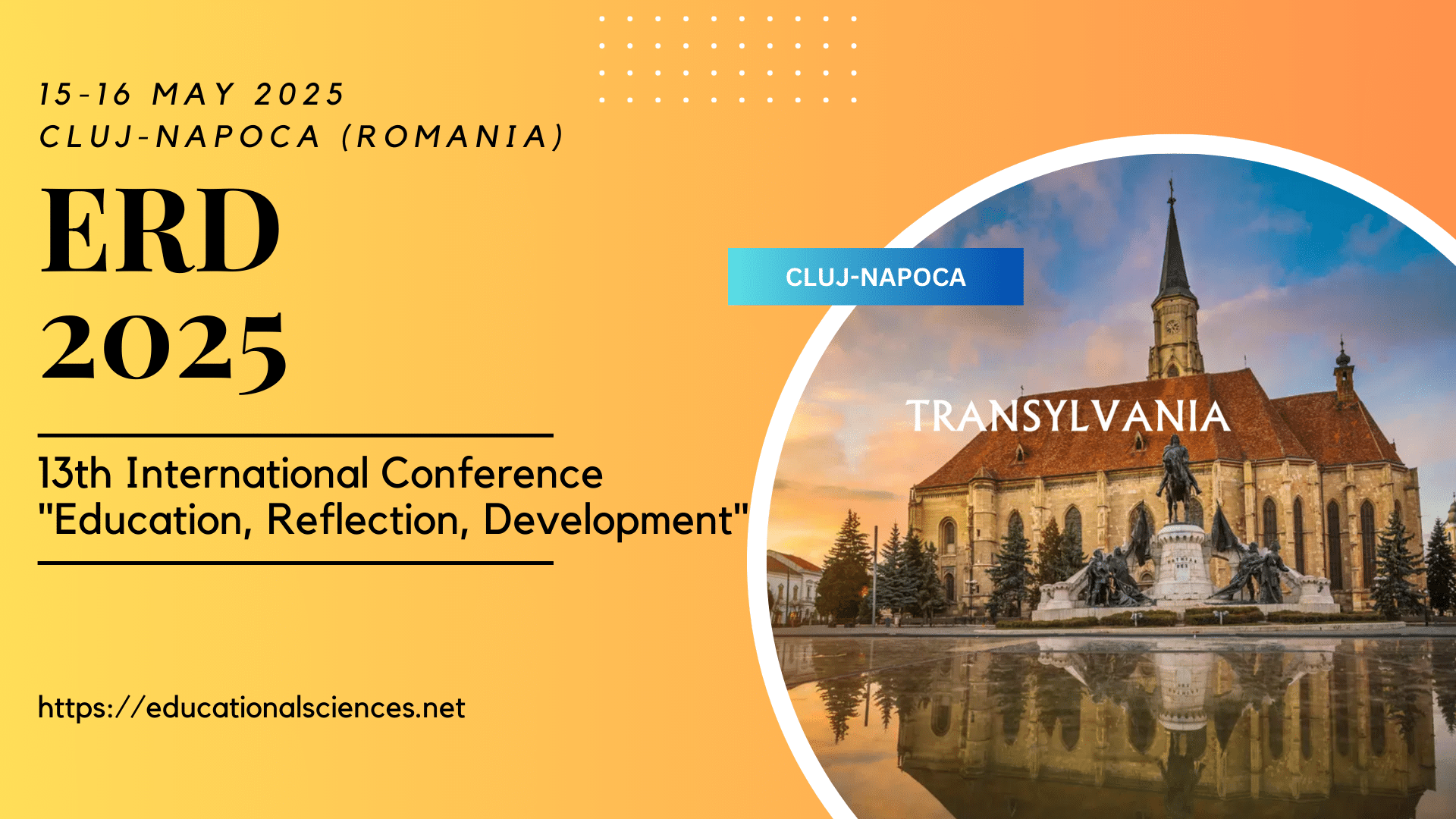 ERD2025 – the 13th International Conference “Education, Reflection, Development”