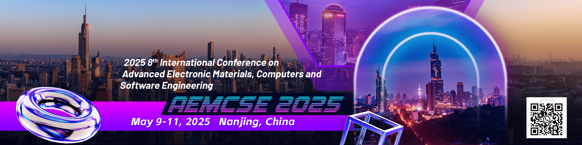 IEEE 2025 8th International Conference on Advanced Electronic Materials, Computers and Software Engineering (AEMCSE 2025)