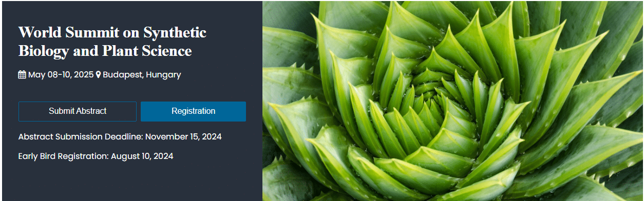 World Summit on Synthetic Biology and Plant Science