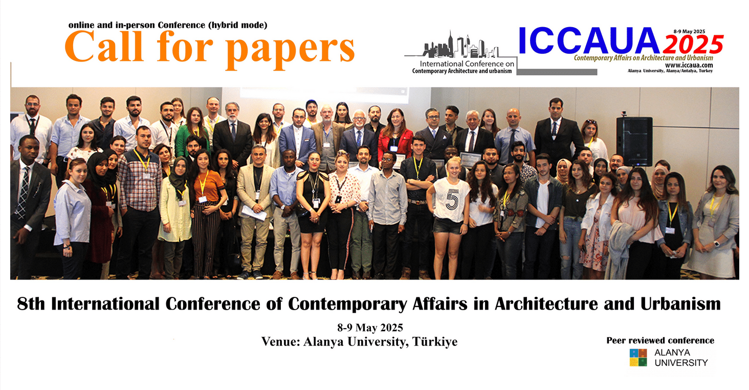 8th International Conference of Contemporary Affairs in Architecture and Urbanism, ICCAUA2025