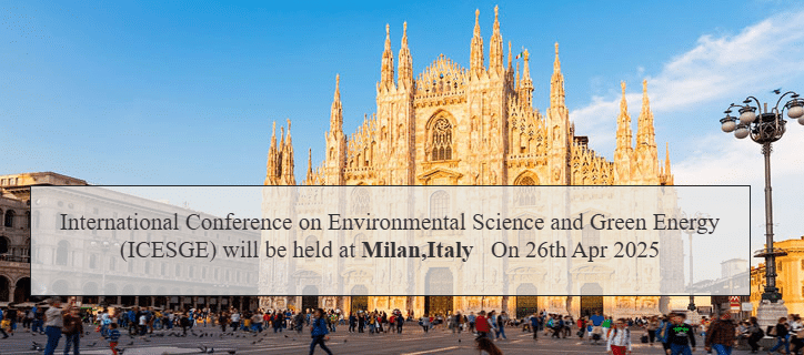 International Conference on Environmental Science and Green Energy