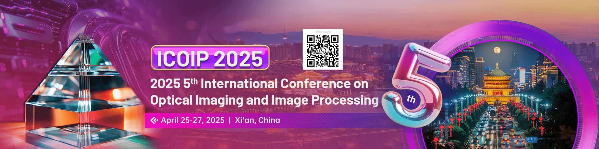 2025 5th International Conference on Optical Imaging and Image Processing (ICOIP 2025)