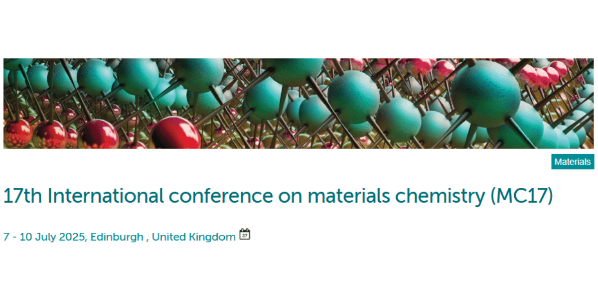 17th International conference on materials chemistry