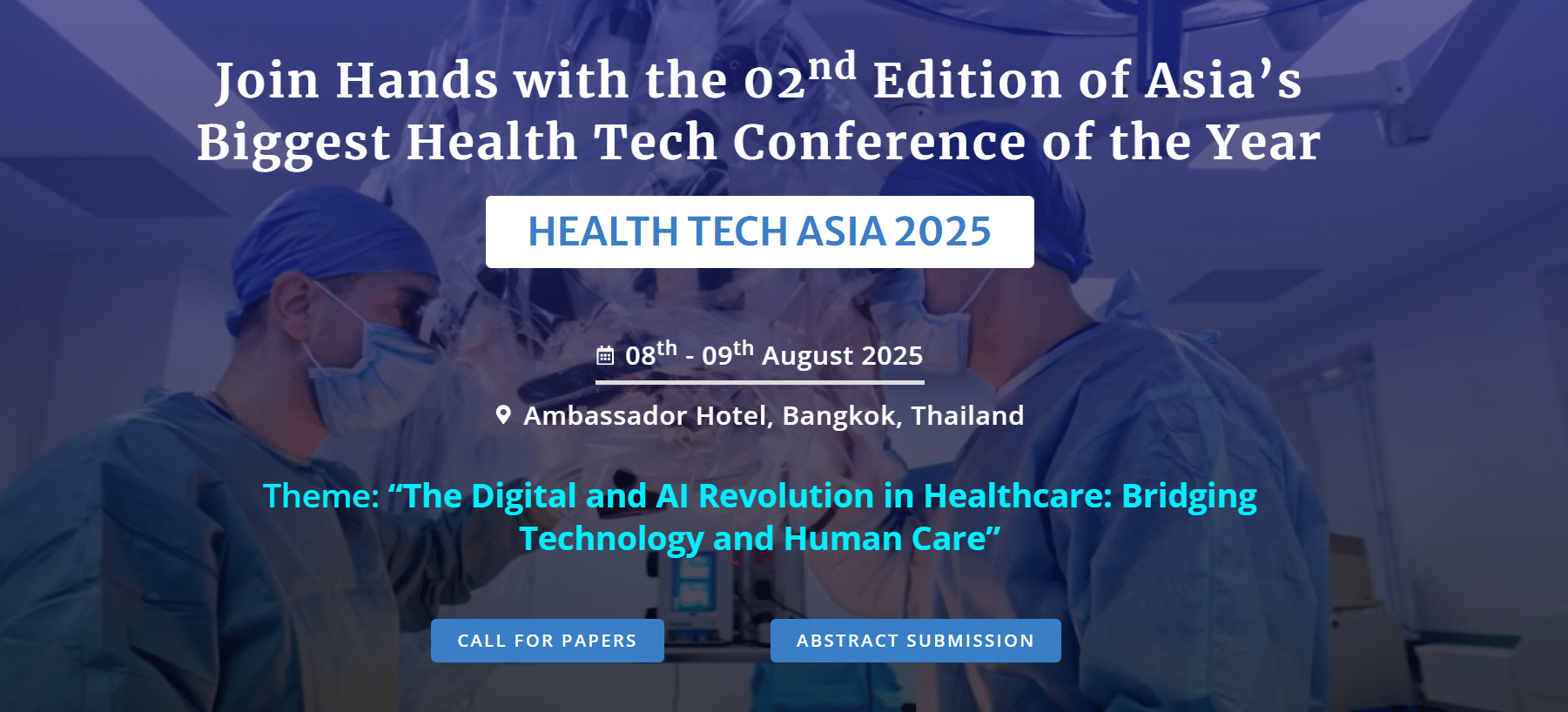 The HealthTech Asia 2025
