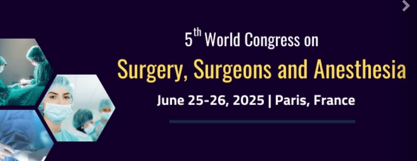 5th World Congress on Surgery, Surgeons and Anesthesia