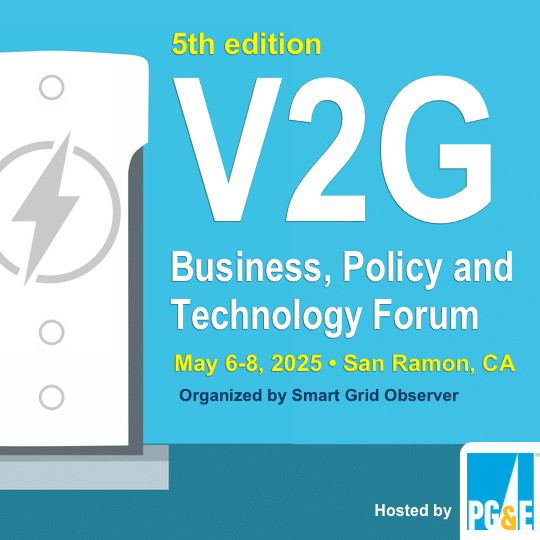 5th V2G Business, Policy and Technology Forum