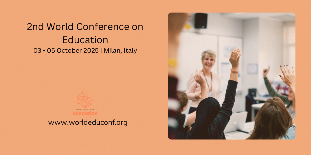 2nd World Conference on Education